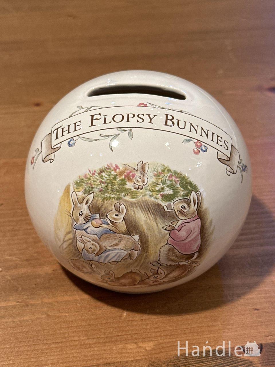 アンティ―ク　ロイヤルアルバート　貯金箱