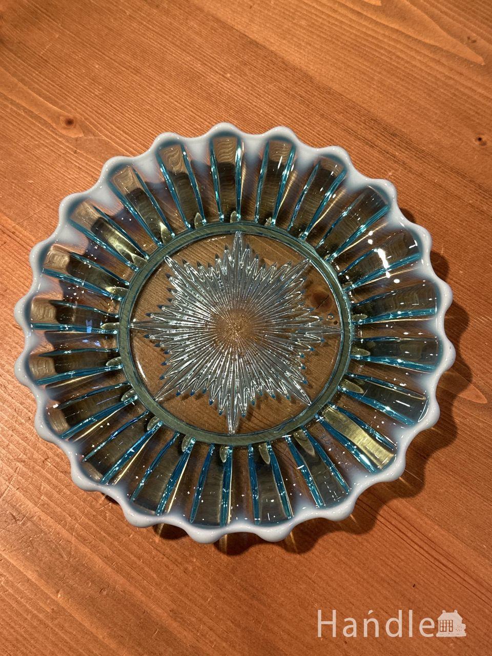 アンティーク ブループレート (m-9850-z)