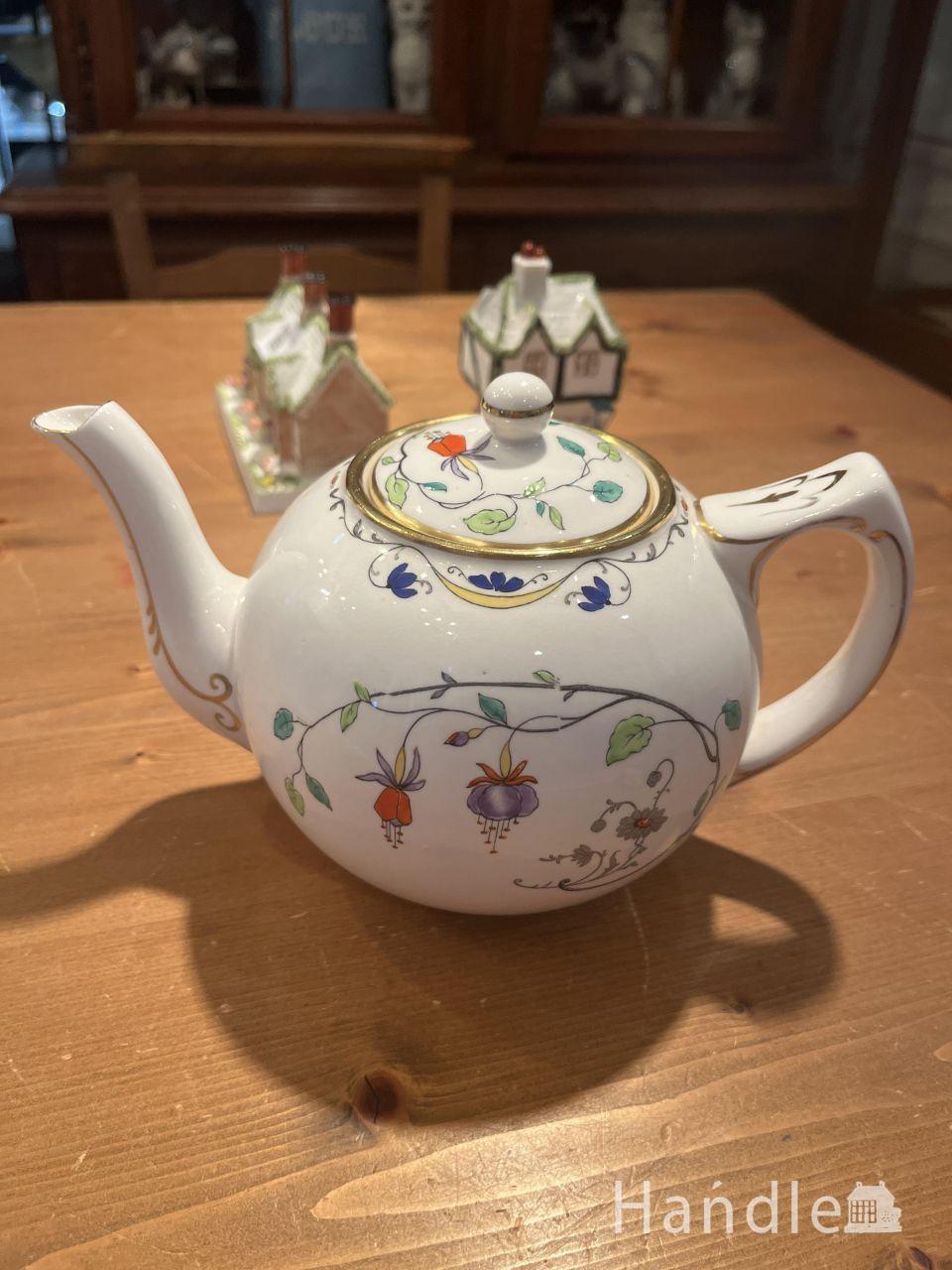 アンティ―ク　FUCHSISA ティーポット (m-9876-z)