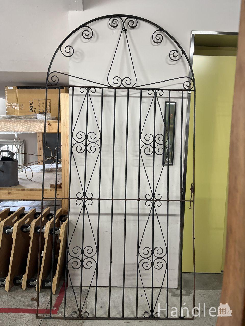 アンティーク アイアン ゲート (m-1243-f)