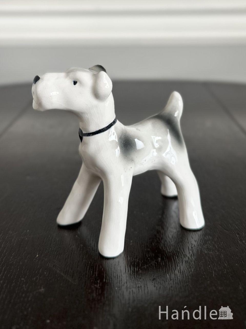 アンティーク オーナメント犬 (d-2181-z)
