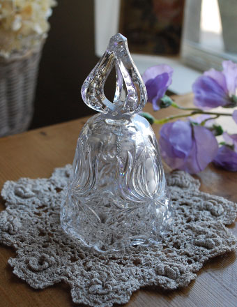 1940年代のアンティーク プレスドグラス (pg-1061-7)