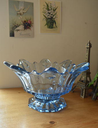 1940年代のアンティーク プレスドグラス (pg-1204-6)
