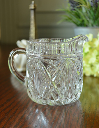 1940年代のアンティーク プレスドグラス  (pg-1510)