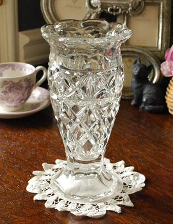 1940年代のアンティーク プレスドグラス (pg-1922)