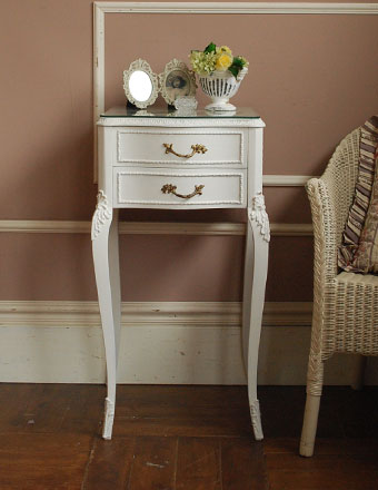 1930年代のアンティーク ベッドサイド チェスト (q-162-f)