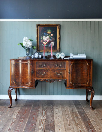 1930年代のアンティーク サイドボード (q-175-f)