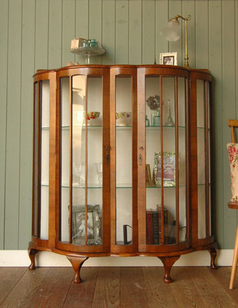 アンティーク キャビネット (q-46)