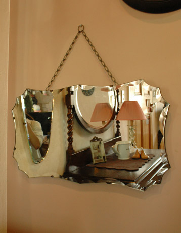 アンティーク ミラー (q-68)