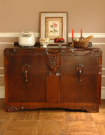 アンティーク サイドボード (q-93-f)