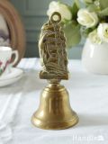 英国で見つけたアンティークの真鍮雑貨、可愛くて小さな帆船のベル
