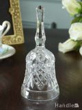 アンティークのおしゃれなベル、プレスドグラスの可愛いディナーベル