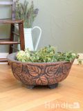 フランスから届いたプランツポット、植物用のおしゃれなアンティーク植木鉢