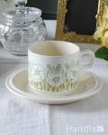 イギリスのビンテージ食器、ホーンジー社のFleur（フルール）のカップ＆ソーサー