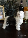 イギリスから届いたビンテージの陶磁器、オールドイングリッシュシープドッグMello ware Dogの置物