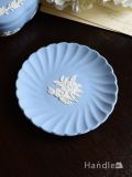 ウェッジウッド（Wedgwood）のジャスパーウェア、アンティークのお花のトレイ