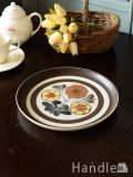 デンビー社（DENBY）のビンテージ食器、メイフラワーのディナープレート