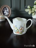 エインズレイのCOTTAGE GARDEN（コテージガーデン）の水差し、アンティークのジョウロ型のオブジェ
