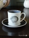 スージークーパーのおしゃれな食器、ブラックフルーツシリーズのアンティークカップ＆ソーサー