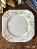 イギリスから届いたアンティークの食器、GLADSTONE CHINAのプレート