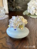 イギリスから届いた陶器で出来たお花、ビクトリア時代に大流行したアンティーク陶花