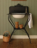 アンティーク ウォッシュスタンド（ブラック）