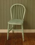 1940年代のアンティーク キッチンチェア （ライトグリーン）