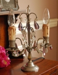 1930年代のアンティーク テーブルシャンデリア