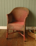 1940年代のアンティーク ロイドルーム チェア（ピンク）