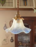 1930年代のアンティーク シェード ペンダントライト（器具セット付き）