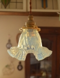 1920年代のアンティーク シェード ペンダントライト（器具セット付き）