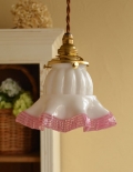 1920年代のアンティーク シェード ペンダントライト（器具セット付き）