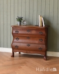 フランスの優雅なアンティーク家具、どこでも大活躍してくれる人気の３段チェスト（コモード） 