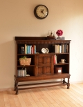 Waring&Gillow社のアンティーク家具、英国のカッコイイブックシェルフ