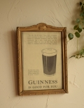 イギリスで見つけたアンティーク雑貨、GUINNESS（ギネス）アートフレーム