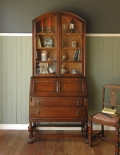 アンティーク ビューロー ブックケース