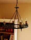 1930年代のアンティーク シャンデリア（４灯）