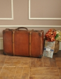 英国のオシャレなアンティーク雑貨、トランク（旅行バッグ）