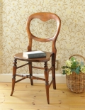 可愛いアンティ−クチェア、木製のキッチンチェア