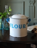 アンティーク キャニスター（Flour）フラワー缶