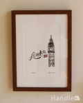 アートフレーム　時計台（LONDON）