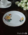 イギリスから到着したバラのアンティークプレート（ボーンチャイナ）