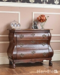 南仏プロヴァンスのアンティーク家具、大人色のアンティークチェスト（コモード）