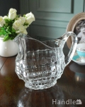 ワンランク上の食卓を演出する、アンティークプレスドグラスのピッチャー（レモネードジャグ）