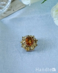 イギリスから届いた小さなお花がいっぱいのアンティークブローチ（アクセサリー） 