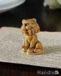 イギリスで見つけたWADE社のビンテージ陶器、Whimsiesシリーズのフィギア（Tooth Tiger） スミロドン