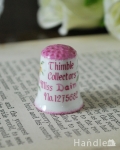 英国から届いたコレクターのためのアンティークシンブル(Thimble Collectors Miss Dain)