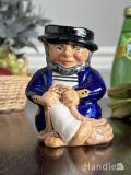 船乗りさんがデザインされたビンテージジャグ、ROY KIRKHAMのトビージャグ