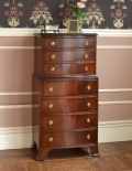 アンティークのチェスト（トールボーイ）、英国のチェストオブドロワーズ