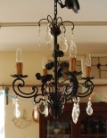 1930年代のアンティーク シャンデリア（４灯）